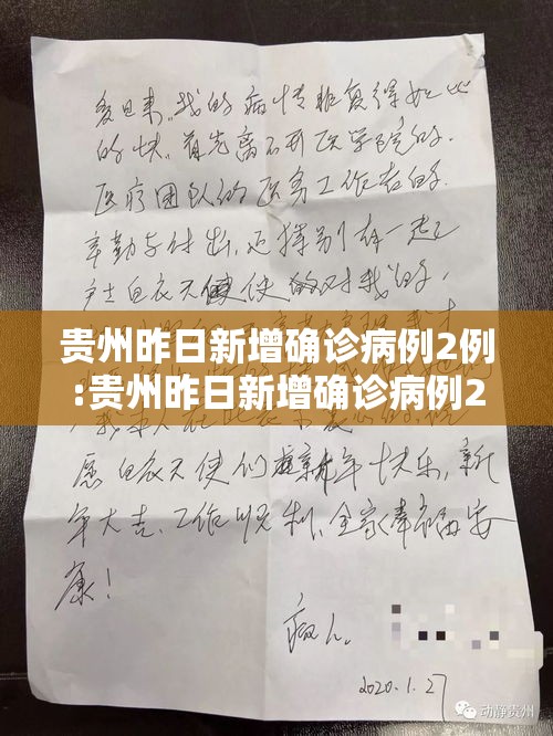 贵州昨日新增确诊病例2例:贵州昨日新增确诊病例2例详情